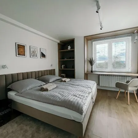 Penthouse Sloneczna Rapsodia - Nowoczesny Z Duzym Tarasem I Pieknym Widokiem Przy Parku Zdrojowym Lejlighed *