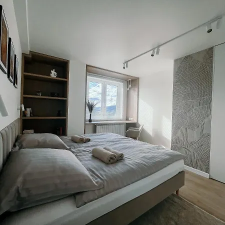Lejlighed Penthouse Sloneczna Rapsodia - Nowoczesny Z Duzym Tarasem I Pieknym Widokiem Przy Parku Zdrojowym *