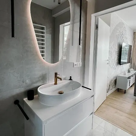Lejlighed Penthouse Sloneczna Rapsodia - Nowoczesny Z Duzym Tarasem I Pieknym Widokiem Przy Parku Zdrojowym *
