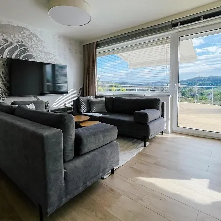 Penthouse Sloneczna Rapsodia - Nowoczesny Z Duzym Tarasem I Pieknym Widokiem Przy Parku Zdrojowym * Rabka-Zdrój