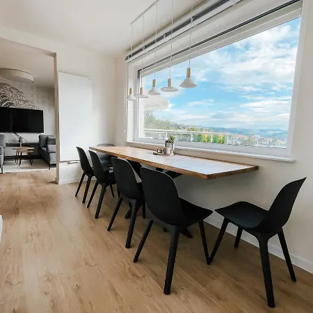 Lejlighed Penthouse Sloneczna Rapsodia - Nowoczesny Z Duzym Tarasem I Pieknym Widokiem Przy Parku Zdrojowym Rabka-Zdrój